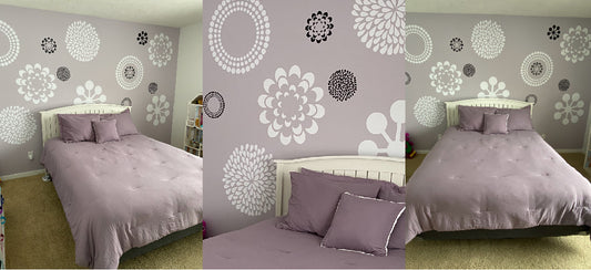 Decorative Pattern Wall Decal Set - view 3
