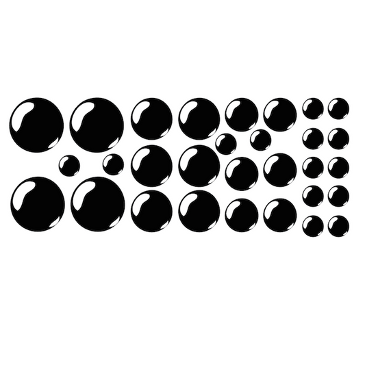 Bubble Wall Decals - Set of 30 - view 3