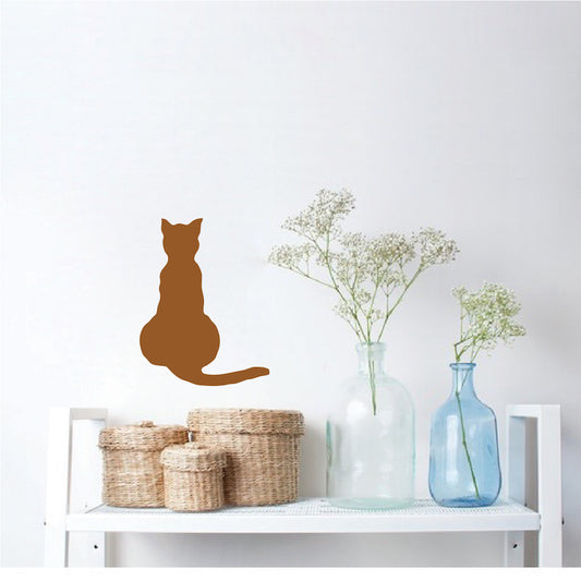 Cat Silhouette Wall and Window Decal - view 3