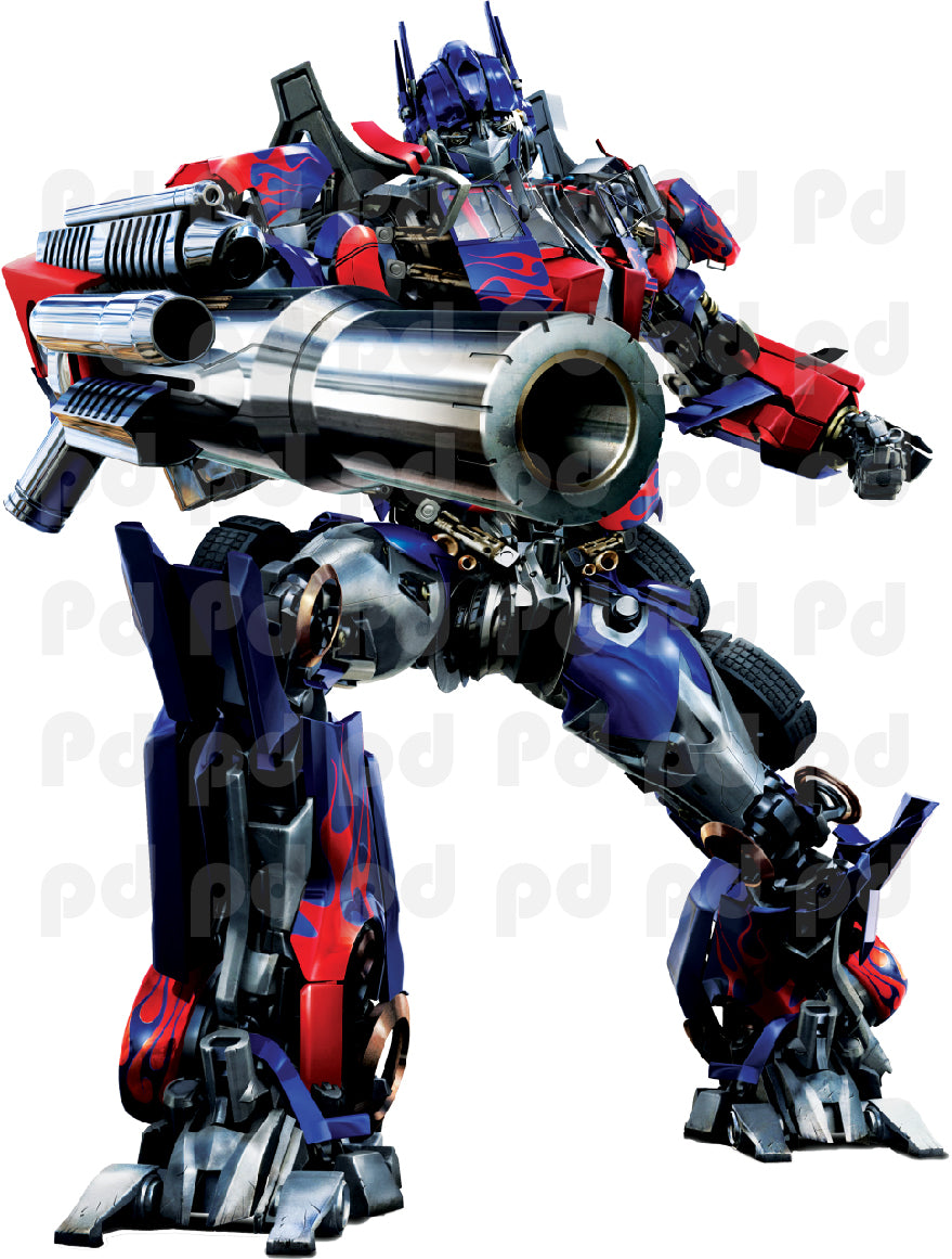 Large Robot Hero Decal