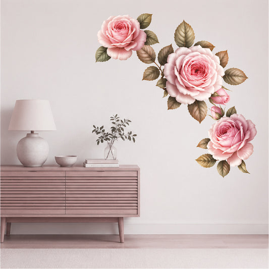 Rose Flower Decal Kit