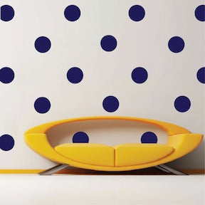 Mixed Size Polka Dot Wall Decal Set - Design 2 - view 1