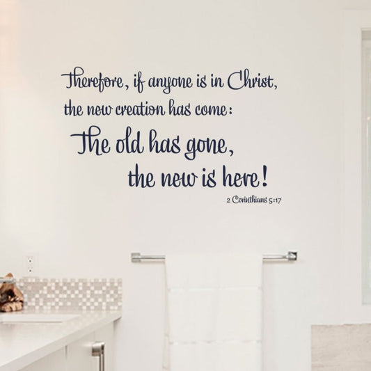 Christian Scripture Wall Decal