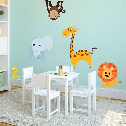 Kids Zoo Wall Decal