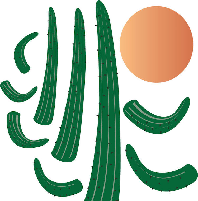 Cactus Decal