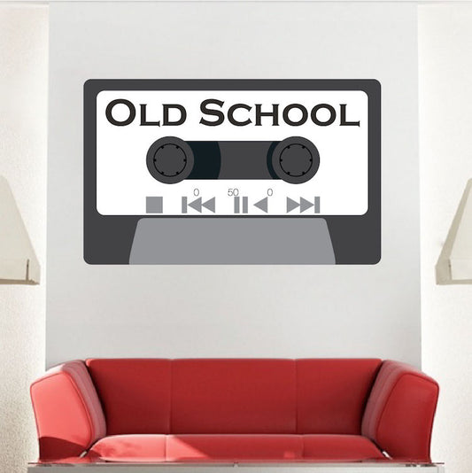 Cassette Tape Wall Decal