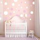 Nursery Polka Dot Wall Decals
