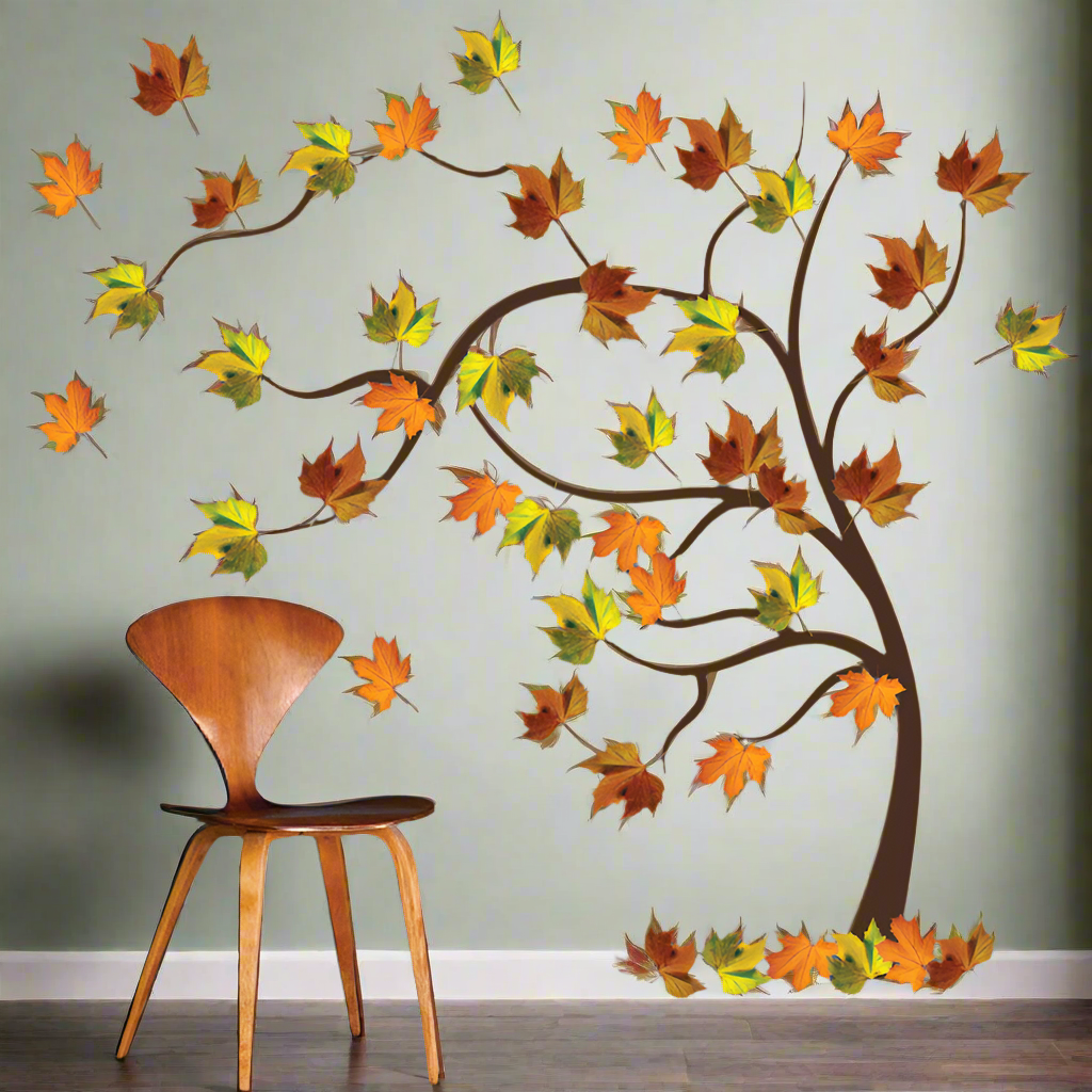 Autumn Tree Decal Set