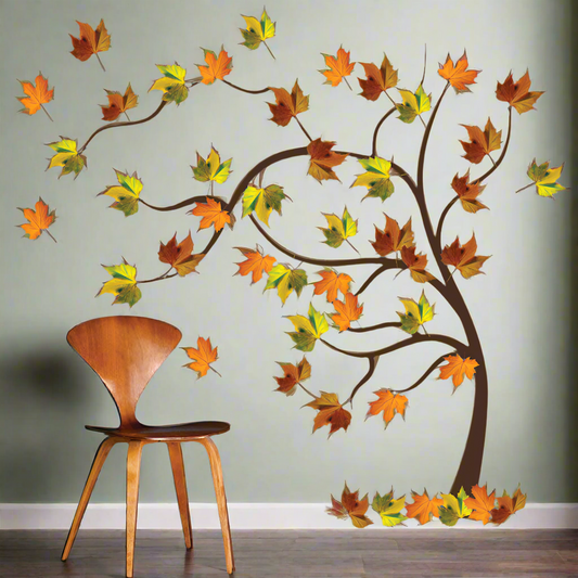 Autumn Tree Decal Set
