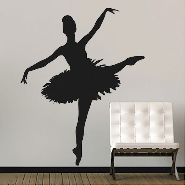 Ballet Dancer Wall Decal - view 2