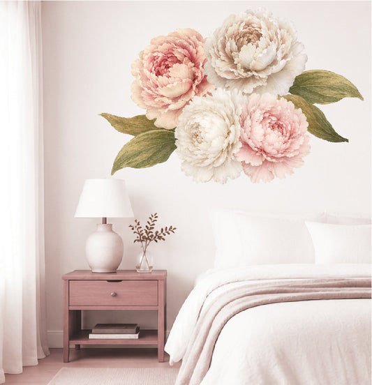 Peony Flower Decal Kit