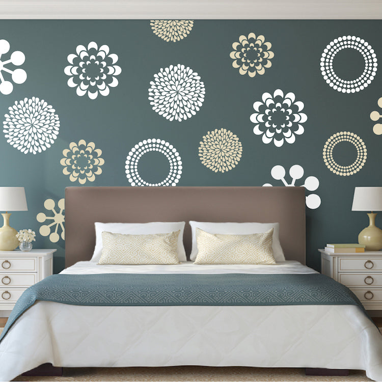 Decorative Pattern Wall Decal Set - view 3