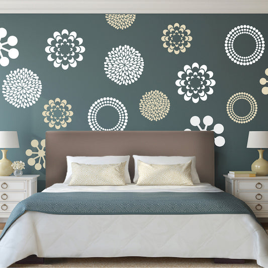 Decorative Pattern Wall Decal Set - view 3