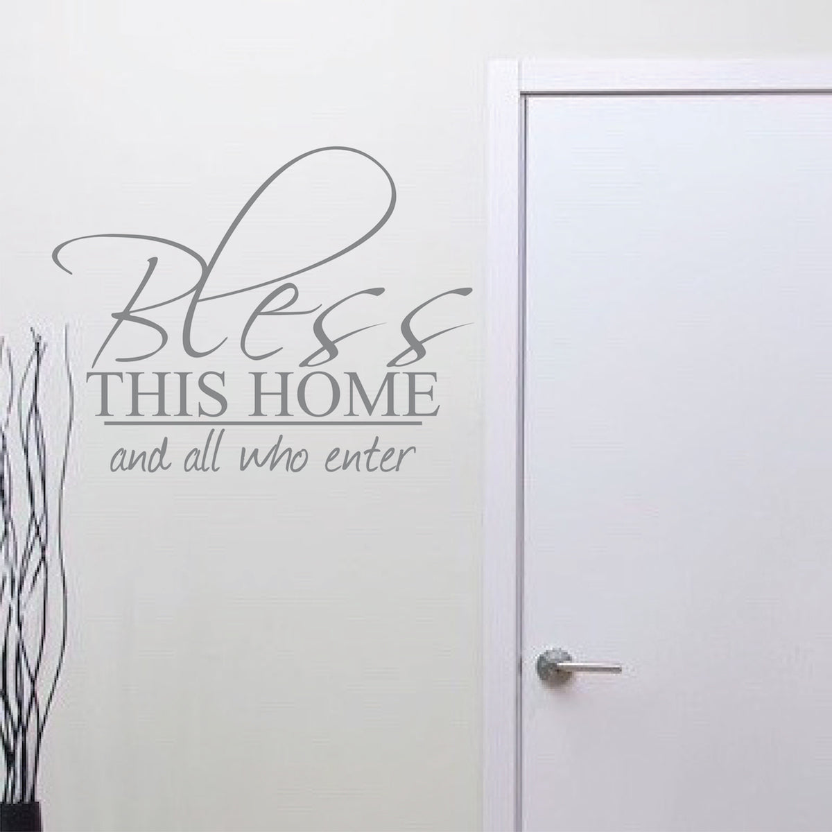 Bless This Home Wall Decal