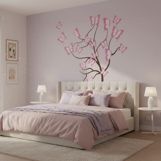 Butterfly Tree Decal Set