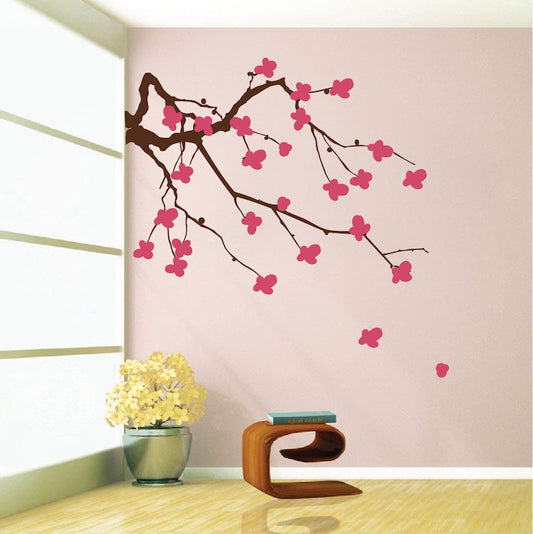 Cherry Blossom Branch Wall Decal - view 2