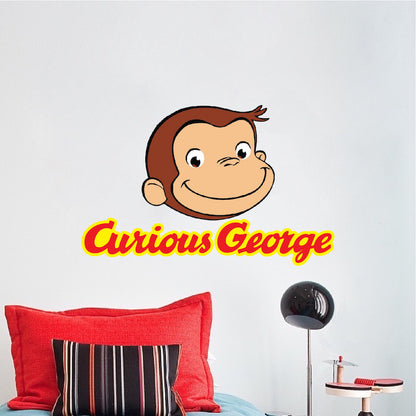 Curious Monkey Decal