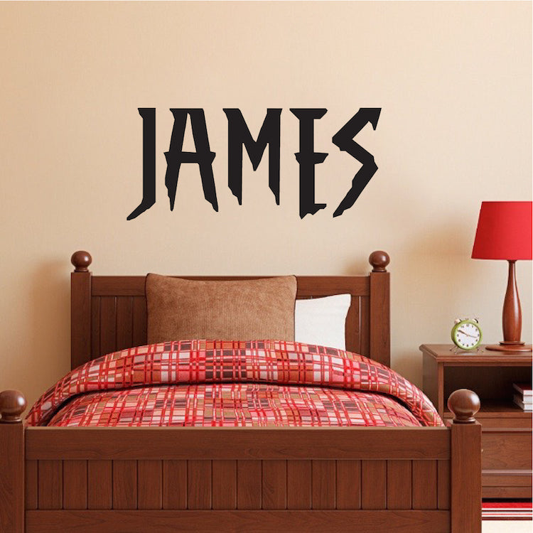 Web Hero Name Decal