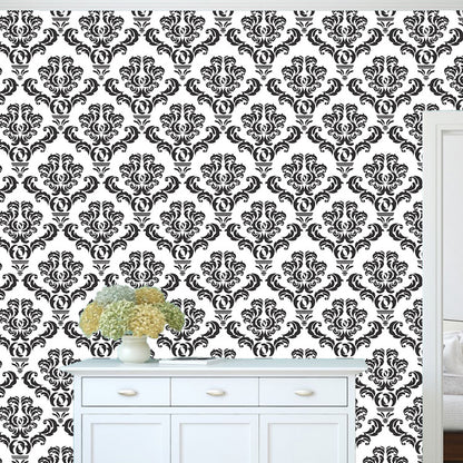 Damask Wallpaper Decal