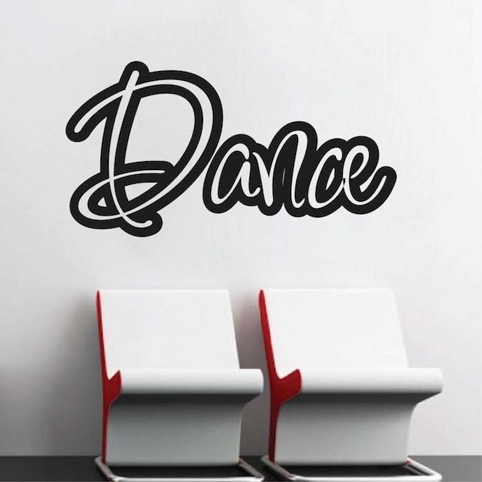 Dance Wall Quote Decal - view 2