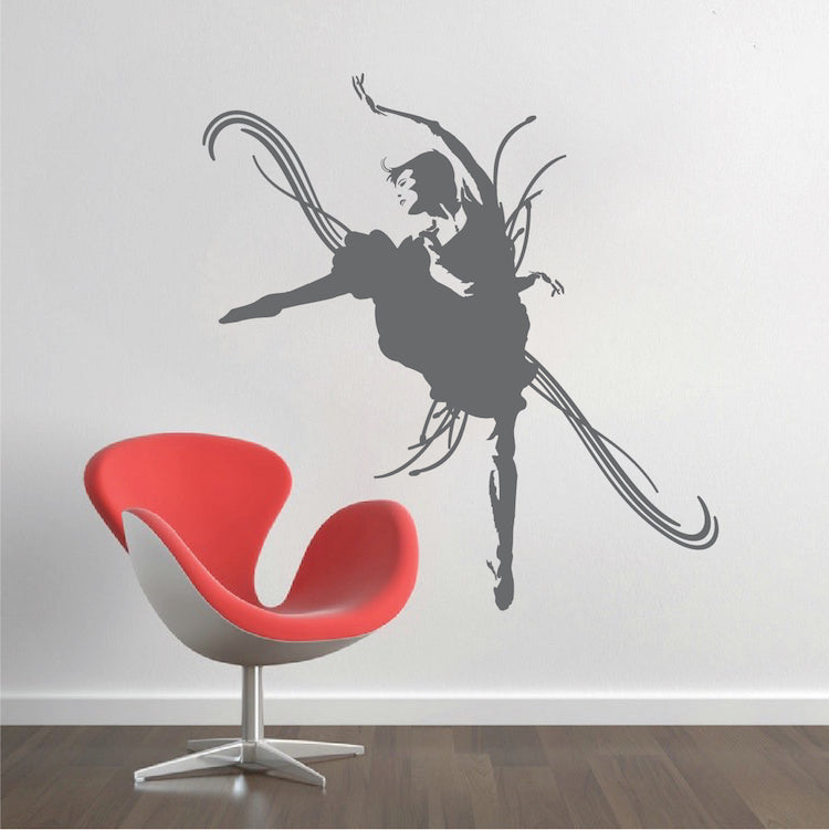 Dancer Silhouette Wall Decal