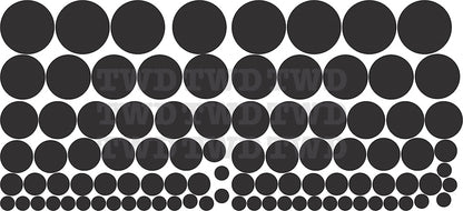 Decreasing Dots Decal Stickers
