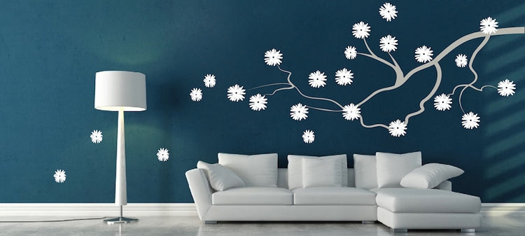 Branch and Blossoms Wall Decal - view 3