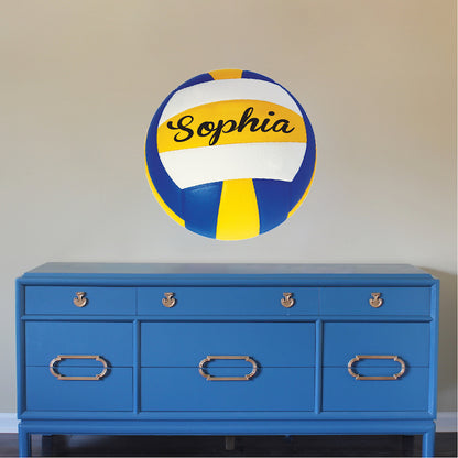 Volleyball Wall Decal