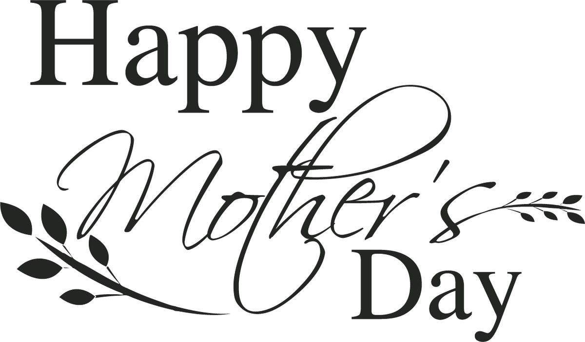 Happy Mother's Day Decal Decoration