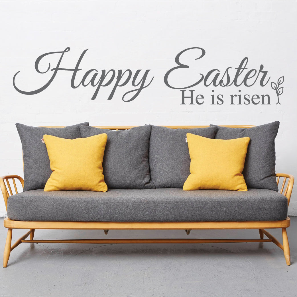 Happy Easter Quote Decal