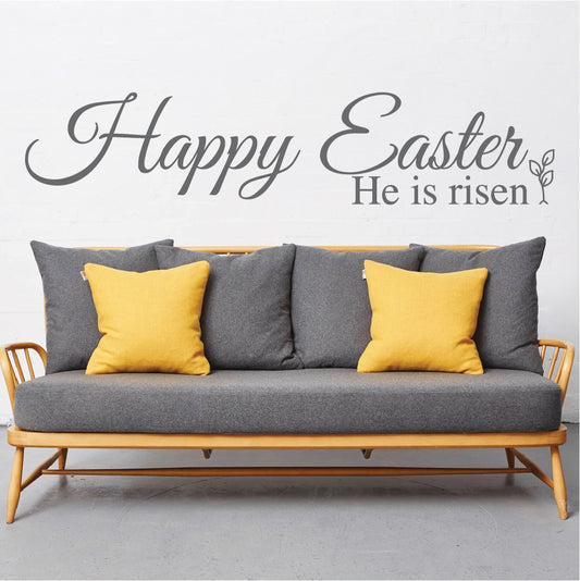Happy Easter Quote Decal