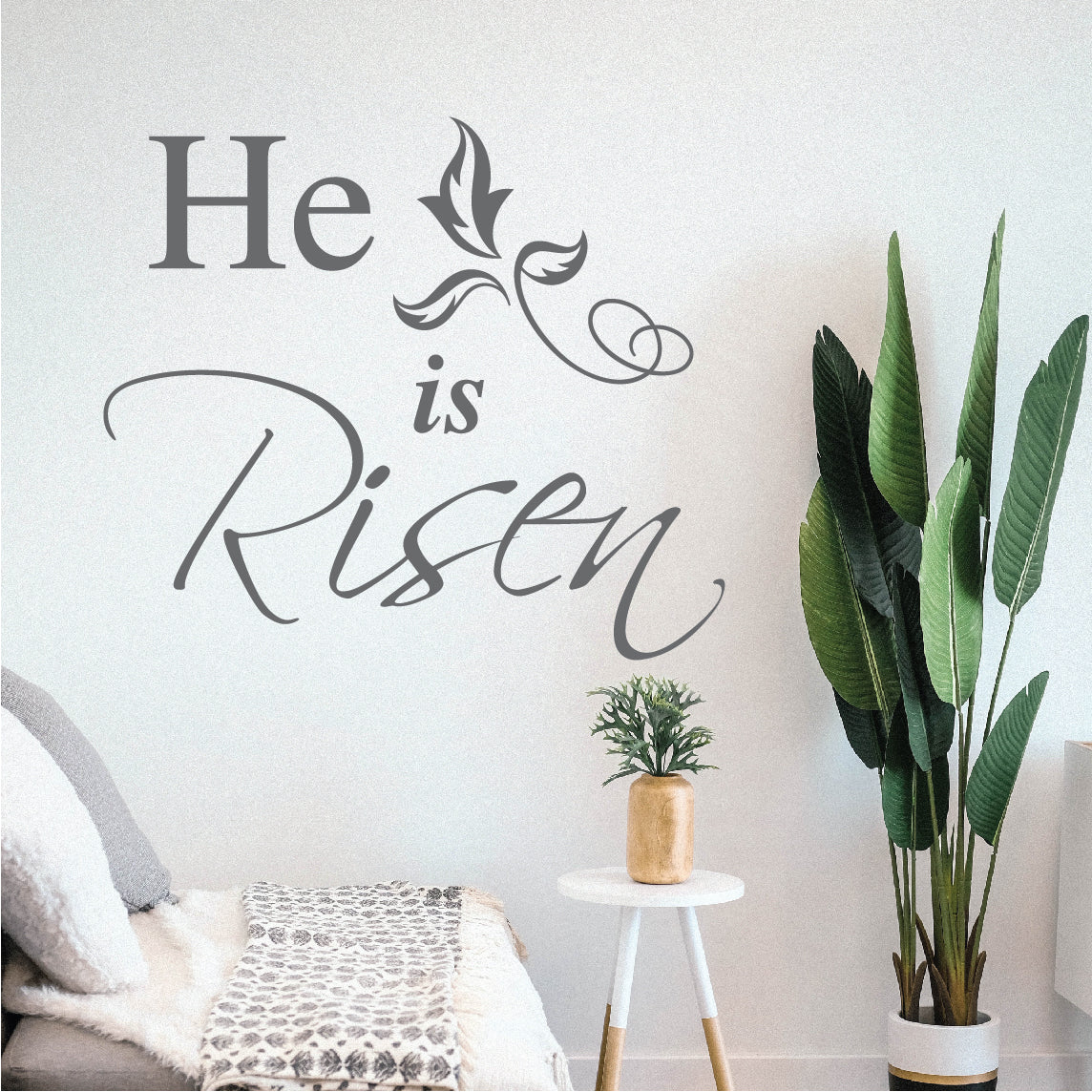 He Is Risen Easter Decal