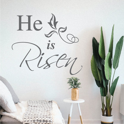 He Is Risen Easter Decal