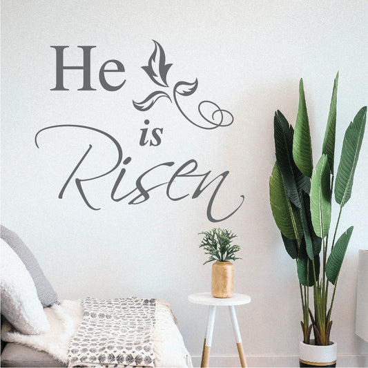 He Is Risen Easter Decal