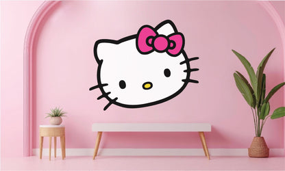 Hello Kittie Wall and Window Decal