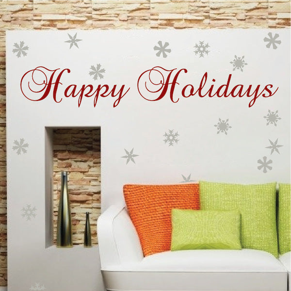 Snowfall Wall & Window Decals - Set of 28 - additional product image