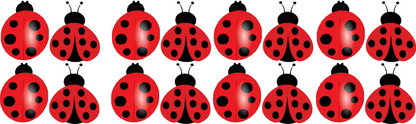 Ladybug Wall Decal Set