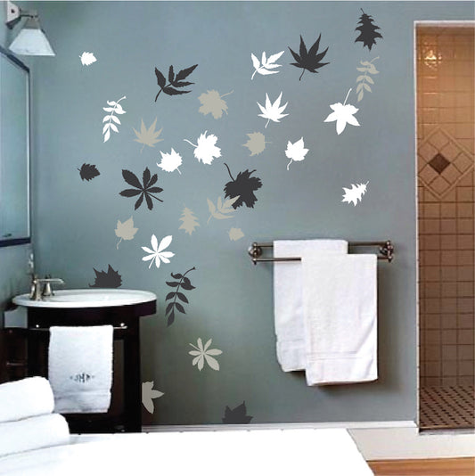 Autumn Leaves Wall and Window Decals - view 3