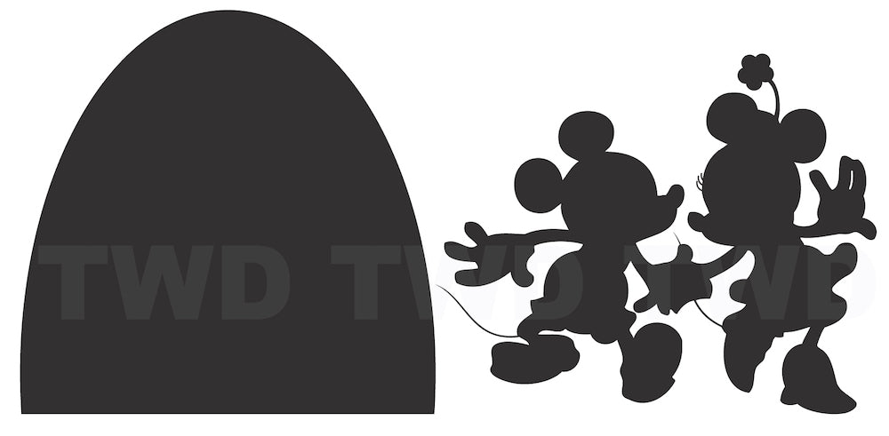 Mouse Hole Wall Decal