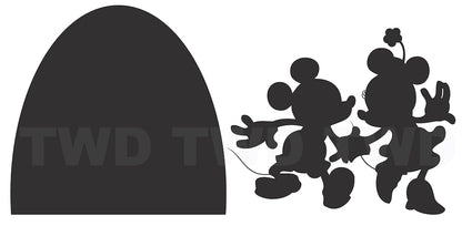 Mouse Hole Wall Decal