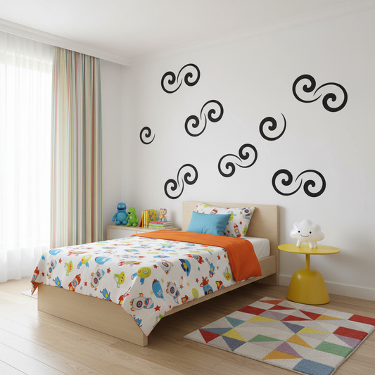 Swirl Decal Set