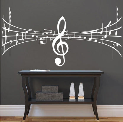 Music Symbol Wall Decal