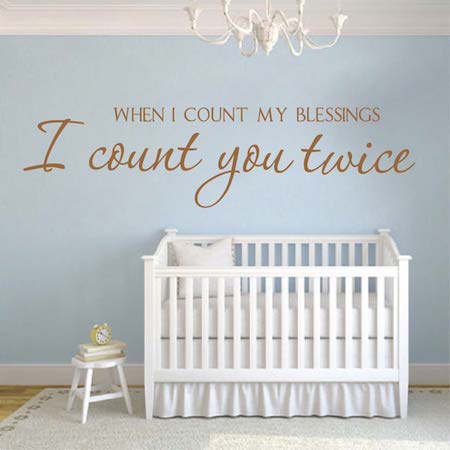 Blessing Wall Quote Decal - view 2