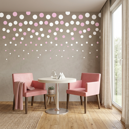 Decreasing Dots Decal Stickers