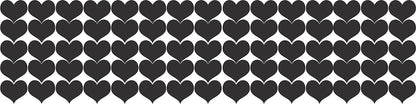 Hearts Wall Decal Stickers