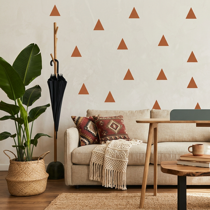 Triangles Wall Decal Accent