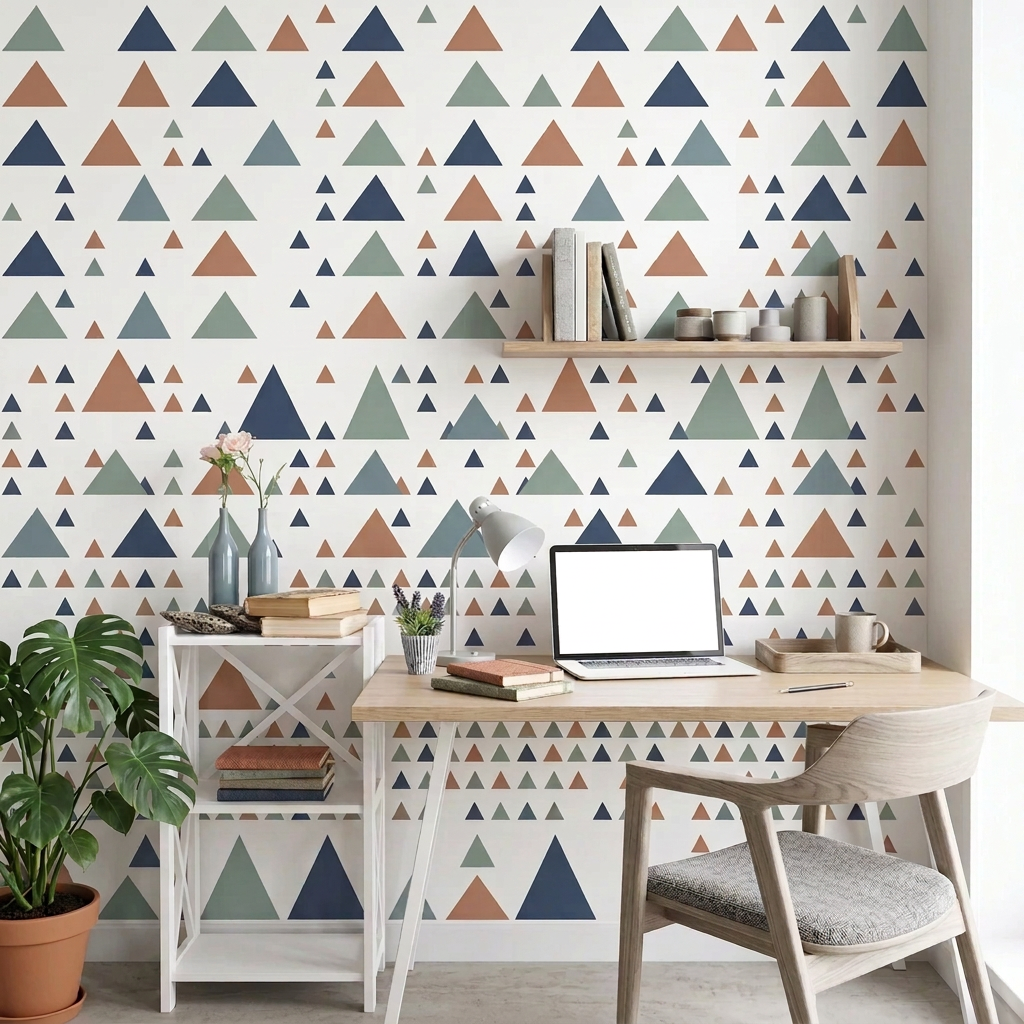 Triangles Wall Decal Accent