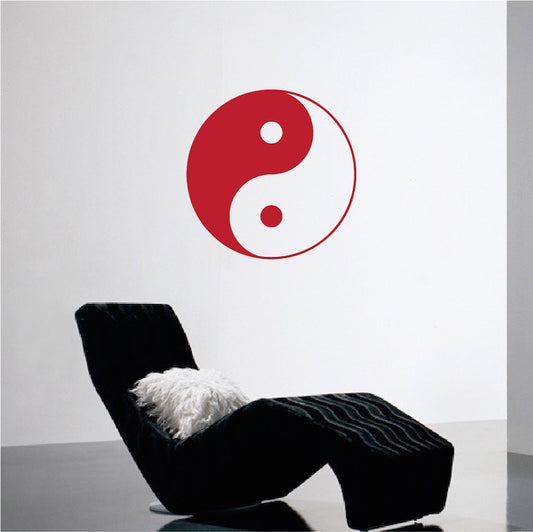 Yin Yang Wall Decal