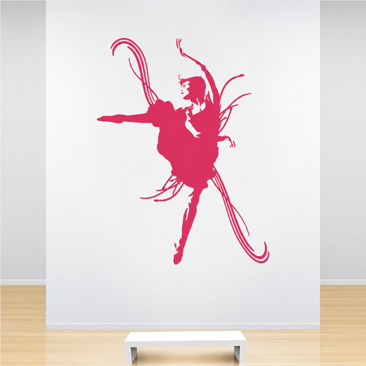 Dancer Silhouette Wall Decal