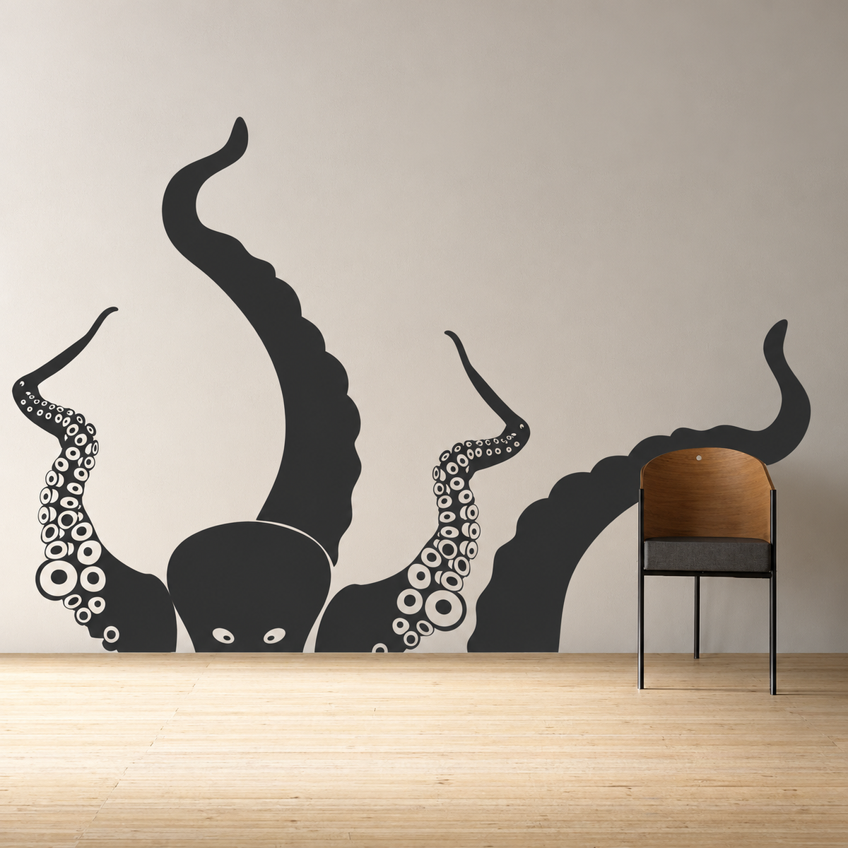 Large Octopus Wall Decal